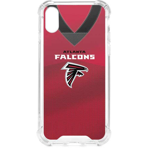 NFL Atlanta Falcons Team Jersey iPhone XS Clear Case
