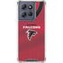 NFL Atlanta Falcons Team Jersey Moto G Play 5G (2025) Clear Case