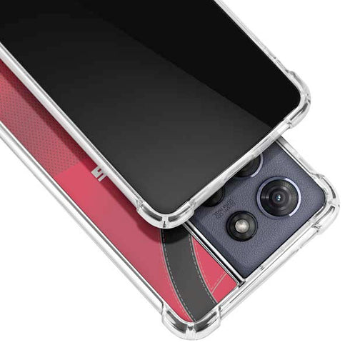 NFL Atlanta Falcons Team Jersey Moto G Play 5G (2025) Clear Case