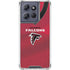 NFL Atlanta Falcons Team Jersey Moto G Power 5G (2025) Clear Case