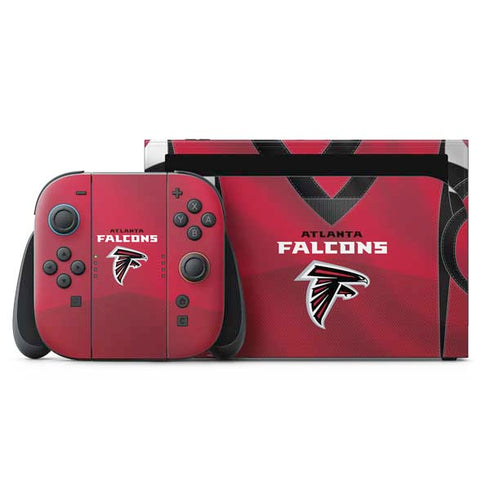 NFL Atlanta Falcons Team Jersey Nintendo Switch 2 (2025) with Joy-Con Skin