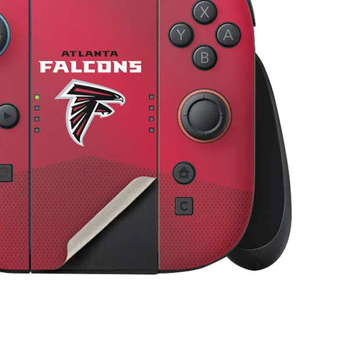NFL Atlanta Falcons Team Jersey Nintendo Switch 2 (2025) Joy-Con Controller Skin