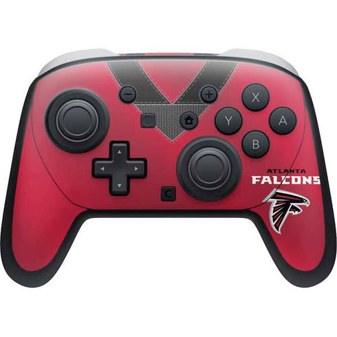 NFL Atlanta Falcons Team Jersey Nintendo Switch 2 (2025) Pro Controller Skin