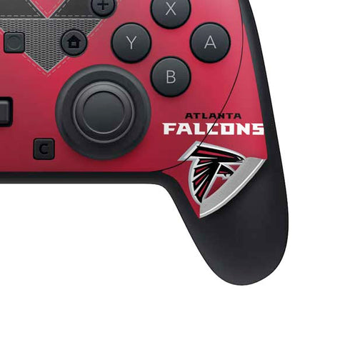NFL Atlanta Falcons Team Jersey Nintendo Switch 2 (2025) Pro Controller Skin
