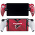 NFL Atlanta Falcons Team Jersey PlayStation Portal Remote Player Skin