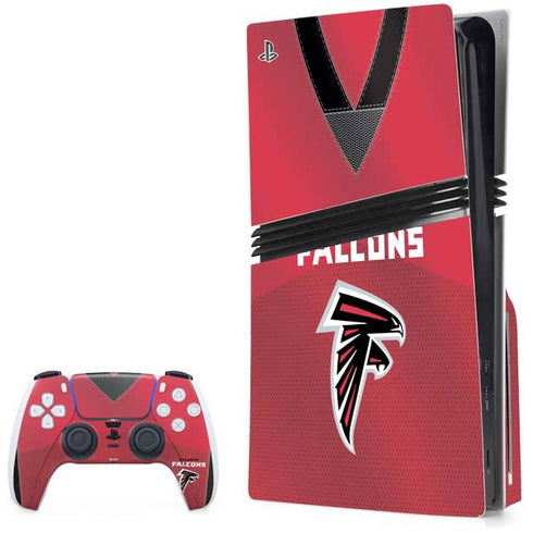 NFL Atlanta Falcons Team Jersey PS5 Pro Disk Bundle Skin