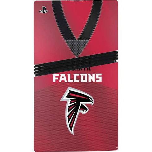 NFL Atlanta Falcons Team Jersey PS5 Pro Disk Console Skin