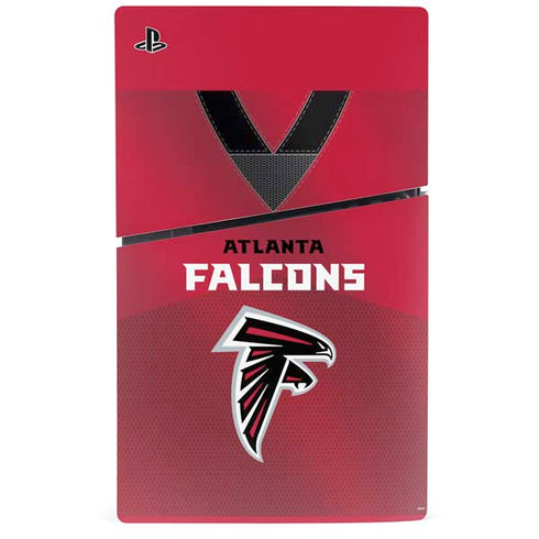 NFL Atlanta Falcons Team Jersey PS5 Slim Digital Edition Console Skin