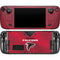 NFL Atlanta Falcons Team Jersey Steam Deck Handheld Gaming Computer OLED Skin
