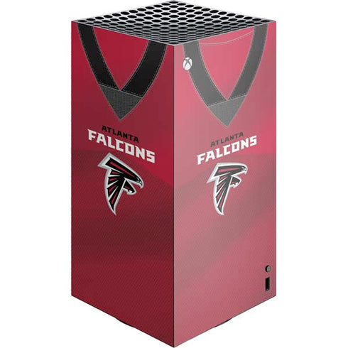 NFL Atlanta Falcons Team Jersey XBox Series X Digital Edition Console Skin