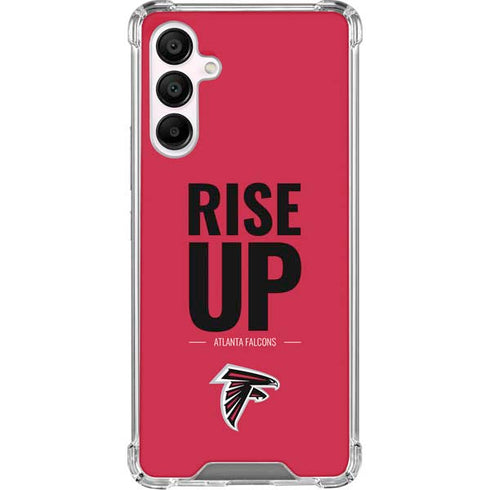 NFL Atlanta Falcons Team Motto Galaxy A16 5G Clear Case