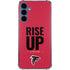 NFL Atlanta Falcons Team Motto Galaxy A35 5G Clear Case