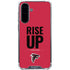 NFL Atlanta Falcons Team Motto Galaxy A36 5G Clear Case