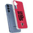 NFL Atlanta Falcons Team Motto Galaxy A55 5G Clear Case
