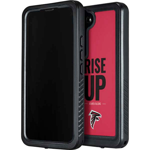 NFL Atlanta Falcons Team Motto Galaxy S24 Plus Waterproof Case