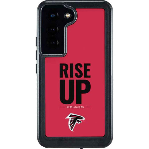 NFL Atlanta Falcons Team Motto Galaxy S24 Waterproof Case