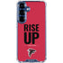 NFL Atlanta Falcons Team Motto Galaxy S25 Plus Clear Case