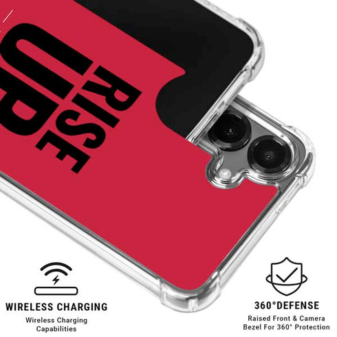 NFL Atlanta Falcons Team Motto Galaxy S26 Clear Case