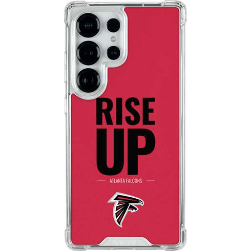 NFL Atlanta Falcons Team Motto Galaxy S26 Ultra Clear Case