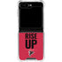 NFL Atlanta Falcons Team Motto Galaxy Z Flip6 Clear Case