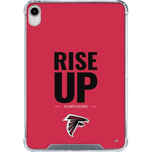 NFL Atlanta Falcons Team Motto iPad 11th Gen (2025) Clear Case
