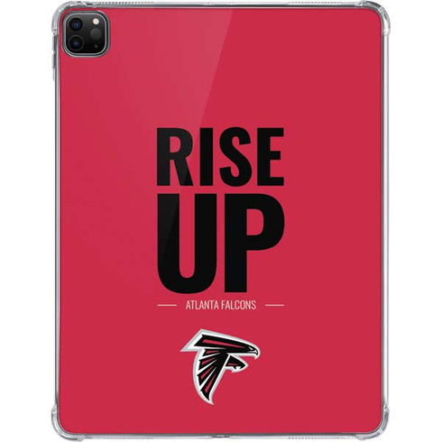 NFL Atlanta Falcons Team Motto iPad Pro 11in (2024) Clear Case