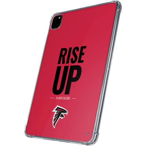 NFL Atlanta Falcons Team Motto iPad Pro 11in (2024) Clear Case