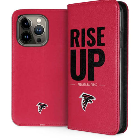 NFL Atlanta Falcons Team Motto iPhone 13 Pro Folio Case