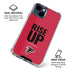 NFL Atlanta Falcons Team Motto iPhone 15 Clear Case
