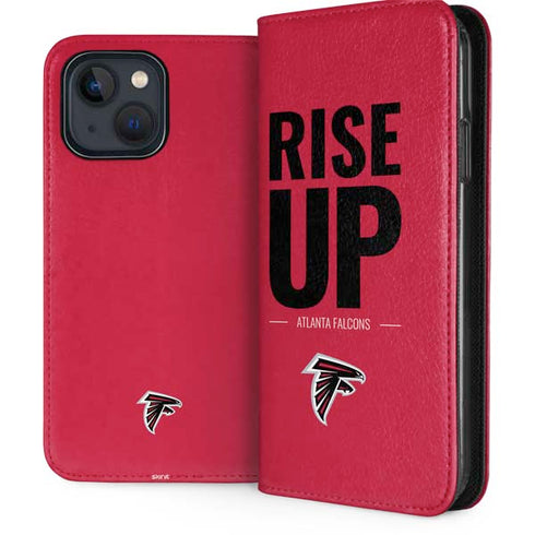 NFL Atlanta Falcons Team Motto iPhone 15 Plus Folio Case