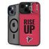 NFL Atlanta Falcons Team Motto iPhone 15 Plus Kickstand Case
