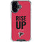 NFL Atlanta Falcons Team Motto iPhone 16 Clear Case