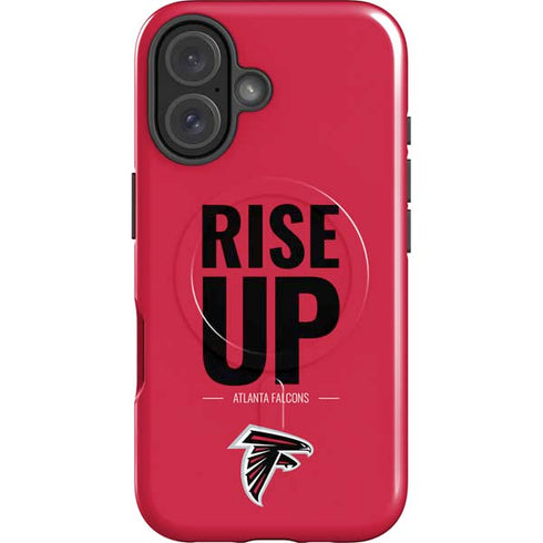 NFL Atlanta Falcons Team Motto iPhone 16 Magsafe Impact Case