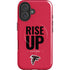 NFL Atlanta Falcons Team Motto iPhone 16 Magsafe Impact Case