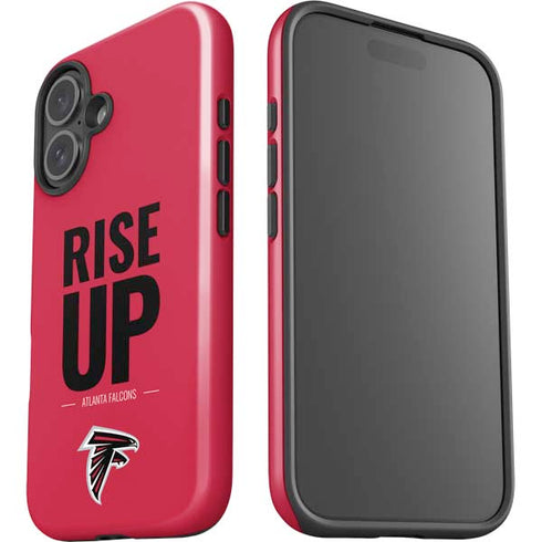 NFL Atlanta Falcons Team Motto iPhone 16 Plus Impact Case