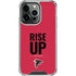 NFL Atlanta Falcons Team Motto iPhone 16 Pro Clear Case