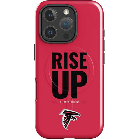 NFL Atlanta Falcons Team Motto iPhone 16 Pro Magsafe Impact Case
