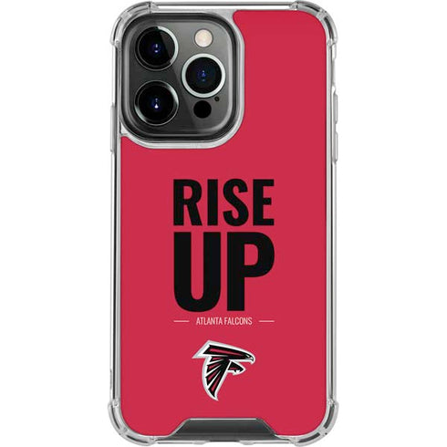 NFL Atlanta Falcons Team Motto iPhone 16 Pro Max Clear Case