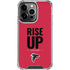 NFL Atlanta Falcons Team Motto iPhone 16 Pro Max Clear Case