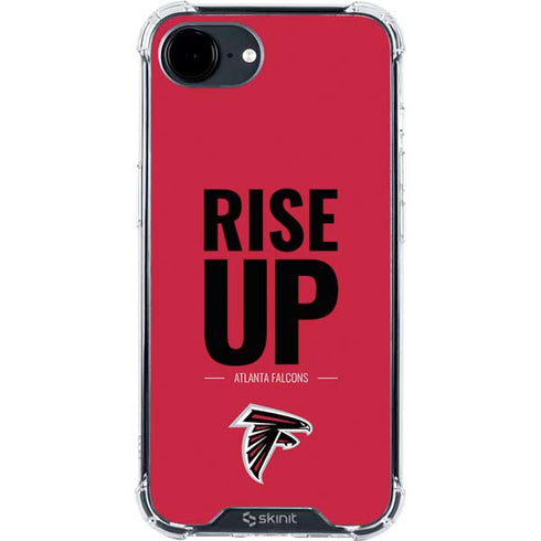 NFL Atlanta Falcons Team Motto iPhone 16e Clear Case