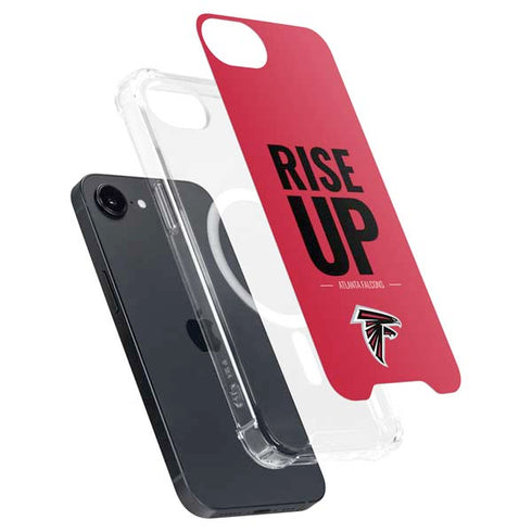 NFL Atlanta Falcons Team Motto iPhone 16e MagSafe Case