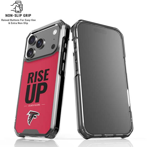 NFL Atlanta Falcons Team Motto iPhone 18 Pro Clear Case