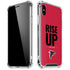 NFL Atlanta Falcons Team Motto iPhone X/XS Clear Case