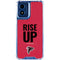 NFL Atlanta Falcons Team Motto Moto G 5G (2024) Clear Case