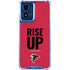 NFL Atlanta Falcons Team Motto Moto G 5G (2024) Clear Case