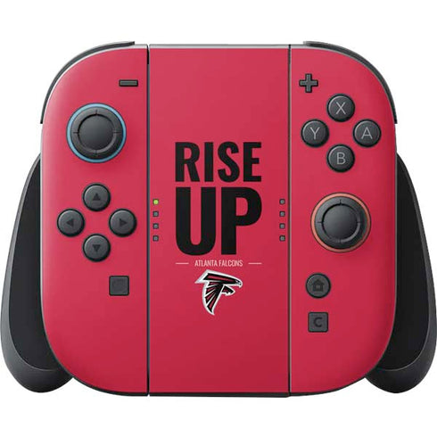 NFL Atlanta Falcons Team Motto Nintendo Switch 2 (2025) Joy-Con Controller Skin