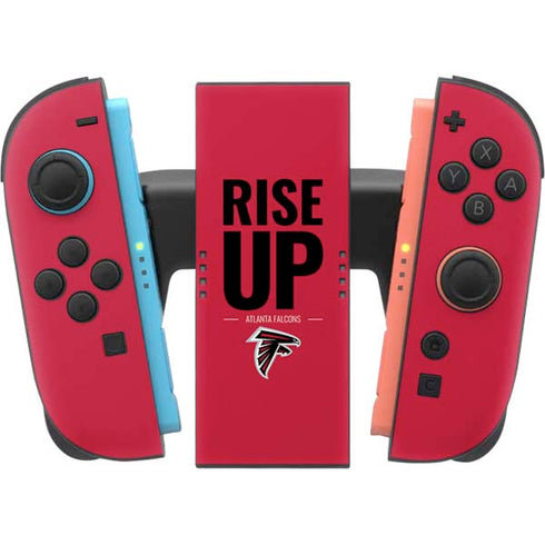NFL Atlanta Falcons Team Motto Nintendo Switch 2 (2025) Joy-Con Controller Skin