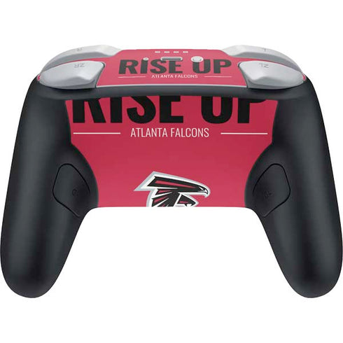 NFL Atlanta Falcons Team Motto Nintendo Switch 2 (2025) Pro Controller Skin