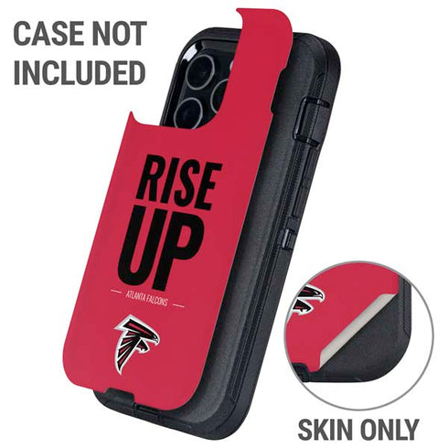 NFL Atlanta Falcons Team Motto Otterbox Defender iPhone Skin