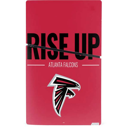 NFL Atlanta Falcons Team Motto PS5 Slim Digital Edition Console Skin